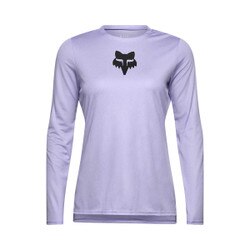 Fox Ranger Fox Head Long Sleeve Jersey Women's in Lilac